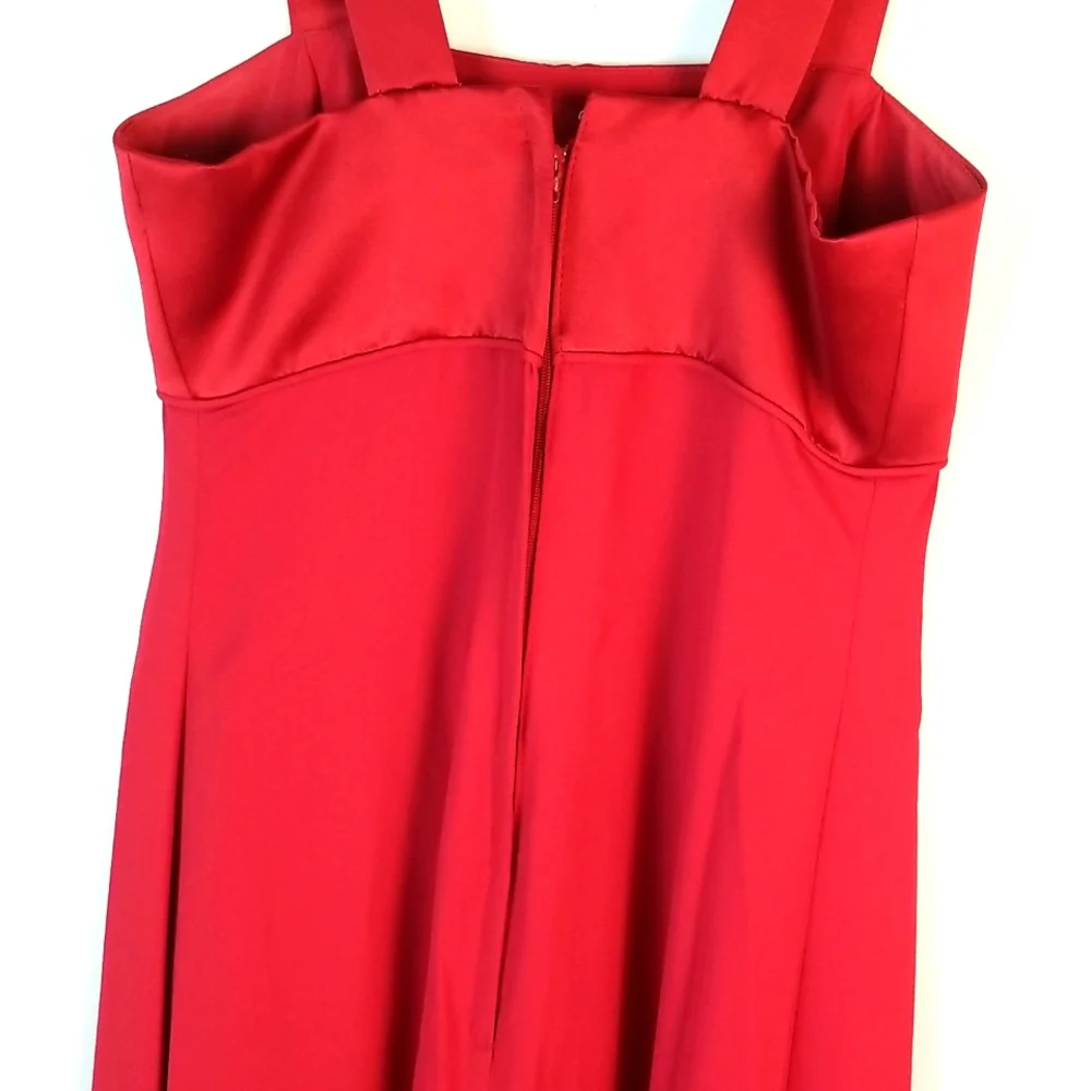 EUC Alfred Angelo Red Evening Gown - Picture 8 of 10